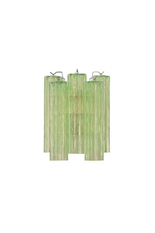 Bright Green Art Glass Wall Lamp — Samu Lighting LED Wall Lights 15.0W 