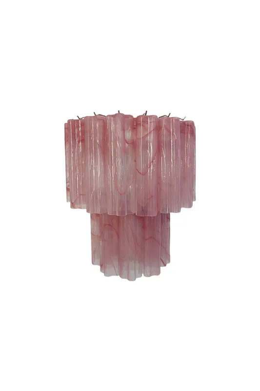 Pink Art Glass Alabaster Wall Lamp — Samu Lighting LED Wall Lights 15.0W 