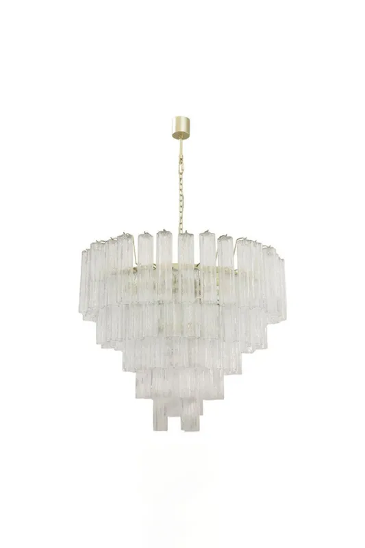 1990s Tronchi Art Glass Cascade Chandelier — Samu Lighting LED Landscape Lights 80.0W 
