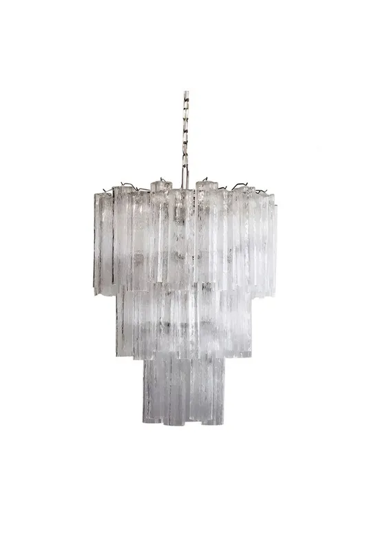 Art Venetian Clear Glass Tube Chandelier — Samu Lighting LED Landscape Lights 40.0W 