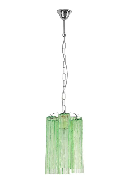 Italian Green Glass Tube Chandelier — Samu Lighting LED Landscape Lights 40.0W 