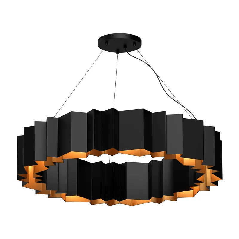 Akira 40-in Chandelier — Kuzco Lighting LED Landscape Lights 60.0W 