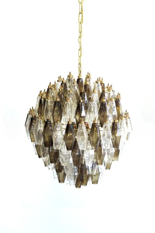 Art Poliedri Smoked Globe Chandelier — Samu Lighting LED Landscape Lights 80.0W 