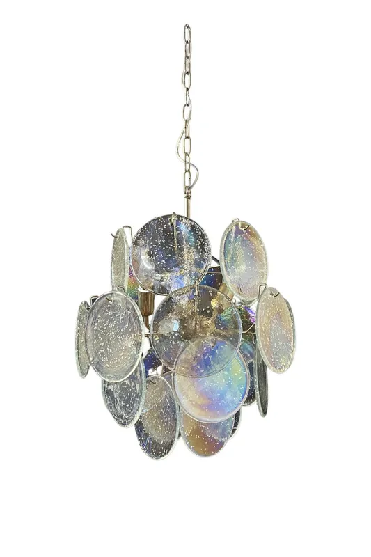 Iridescent Mid-Century Modern Art Chandelier — Samu Lighting LED Landscape Lights 80.0W 