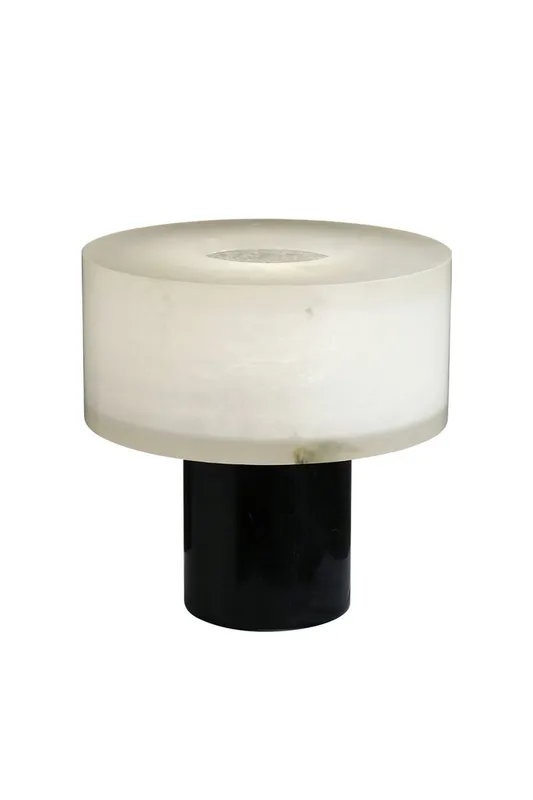 Alabaster Cylindrical Table Lamp — Samu Lighting LED Temporary & Work Lights 10.0W 