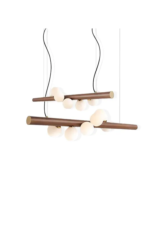 Scandinavian Linear Wooden Pendant Lamp — Samu Lighting LED Linear Lights 6.0W 