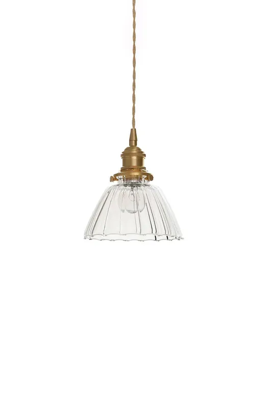 Ledbury Retro Ribbed Glass Pendant Light — Samu Lighting LED Landscape Lights 40.0W 