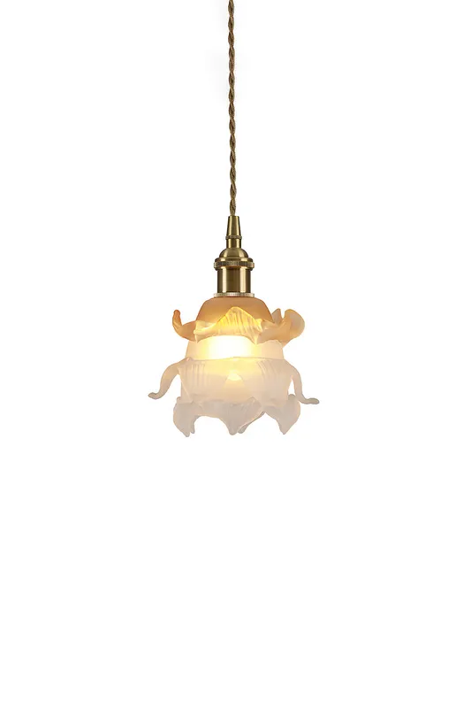 1970 Retro Bloom Glass Pendant Light — Samu Lighting LED Landscape Lights 40.0W 