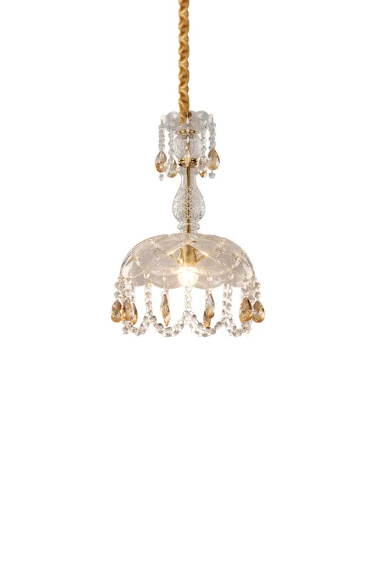 Vintage Crystal Rondelle Chandelier Pendant Light — Samu Lighting LED Landscape Lights 40.0W 