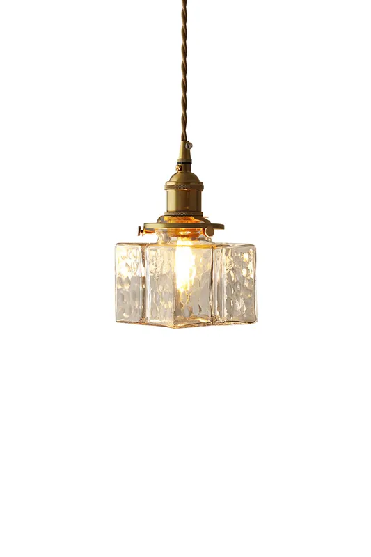 Jewel Square Glass Pendant Lamp — Samu Lighting LED Landscape Lights 40.0W 