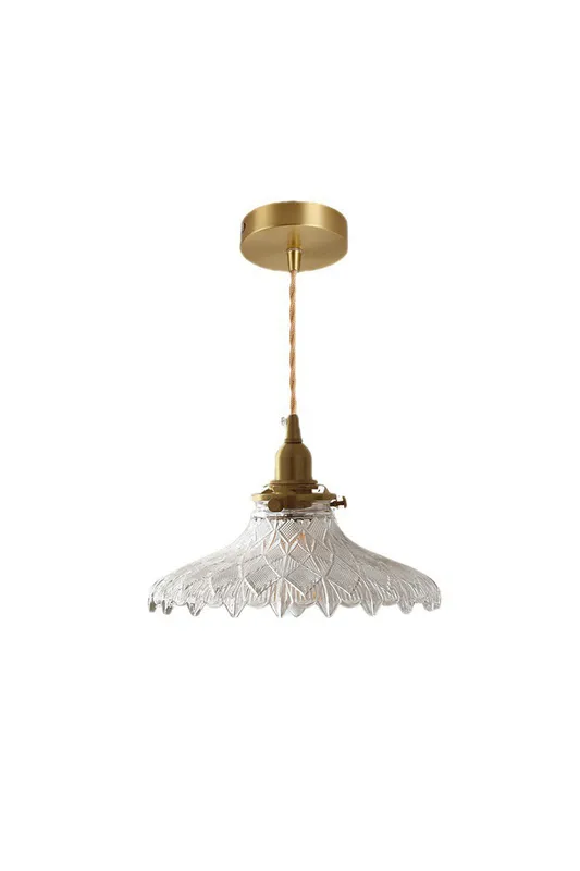 Vintage Textured Glass Pendant Light — Samu Lighting LED Landscape Lights 40.0W 