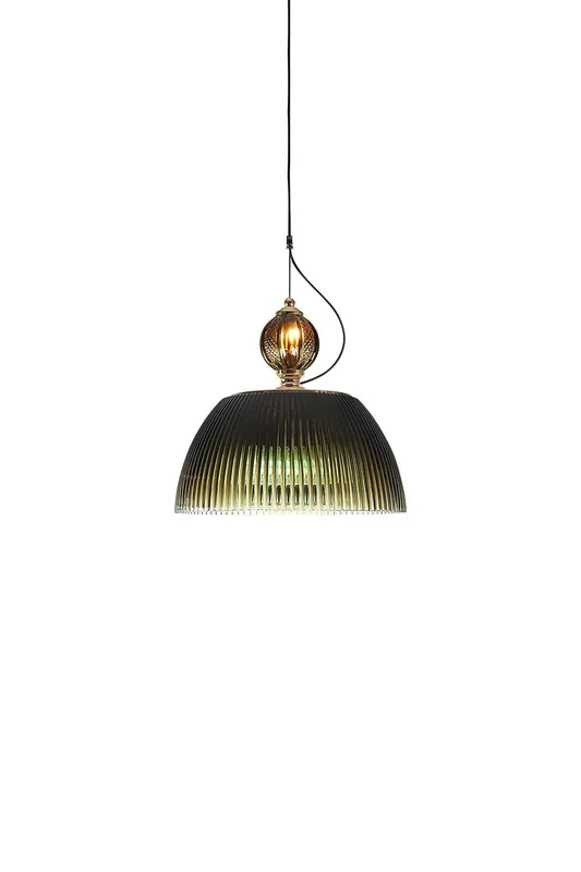 Antique Green Glass Bowl Pendant Lamp — Samu Lighting LED Landscape Lights 40.0W 