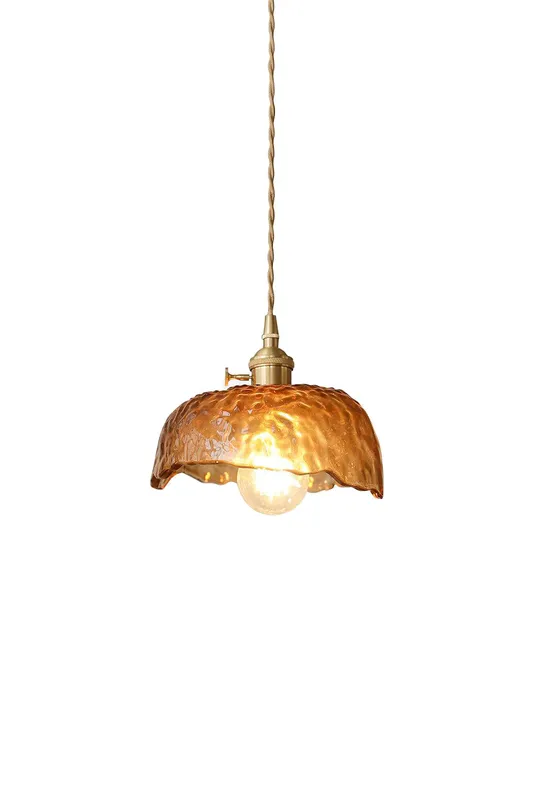 Antique Brown Glass Pendant Light — Samu Lighting LED Landscape Lights 40.0W 