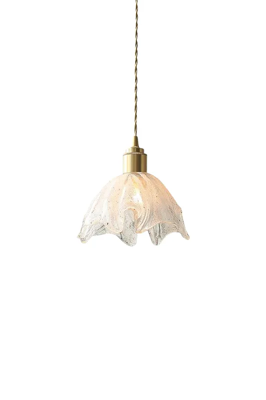 Lotus Crystal Brass Small Pendant Light — Samu Lighting LED Landscape Lights 40.0W 