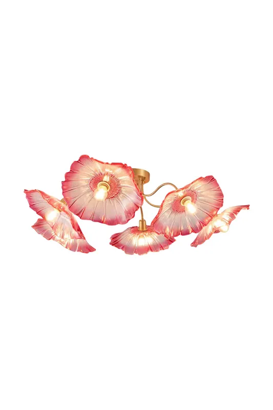 Blossom Petal Glass Ceiling Lamp — Samu Lighting LED Landscape Lights 40.0W 