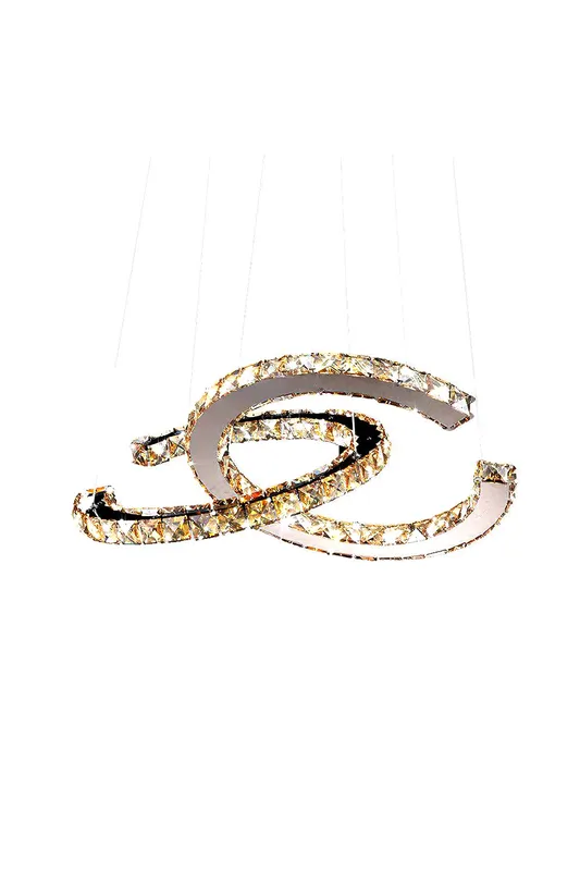 Crystal with Double C Chandelier — Samu Lighting LED Landscape Lights 35.0W 3000K