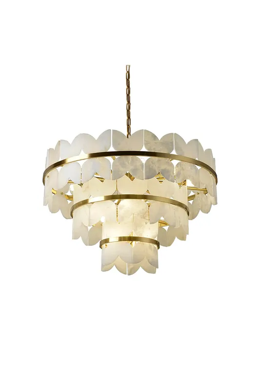 Alabaster Petal Tier Chandelier — Samu Lighting LED Landscape Lights 40.0W 