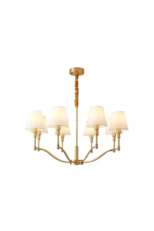 Golden Luxe Mid-Century Chandelier — Samu Lighting LED Landscape Lights 40.0W 