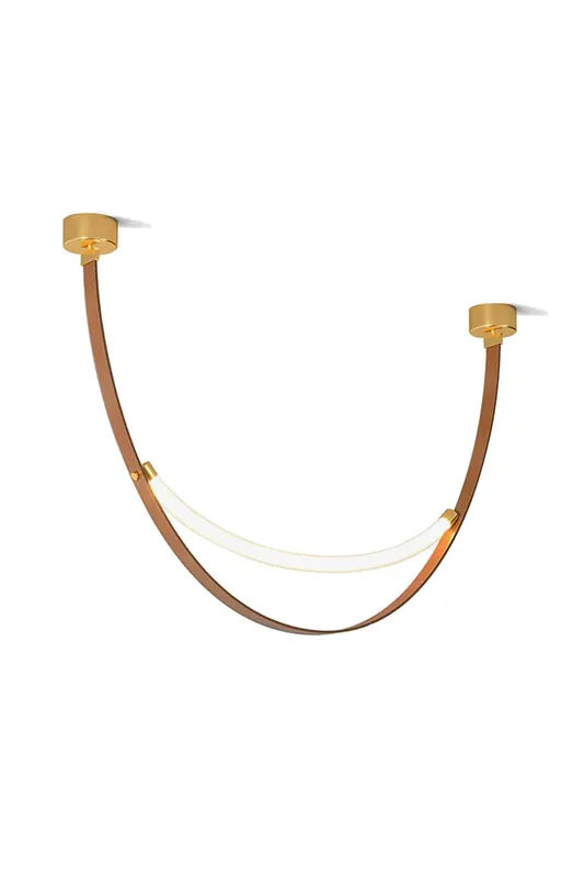 Leather Arc Loop Pendant Light — Samu Lighting LED Landscape Lights 15.0W 3000K