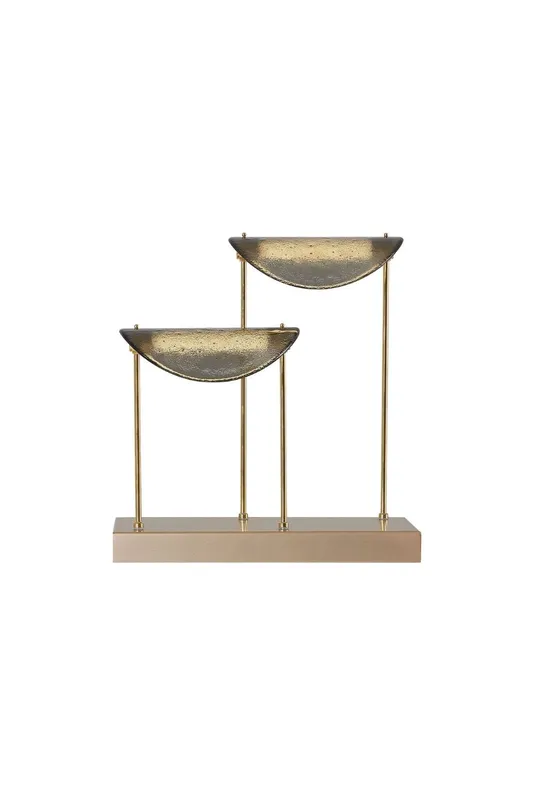 Paolo Castelli Manta Smoked Table Lamp — Samu Lighting LED Temporary & Work Lights 80.0W 