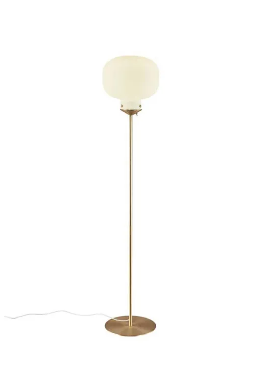 Raito Glass Globe Floor Lamp — Samu Lighting LED Troffers & Panels  