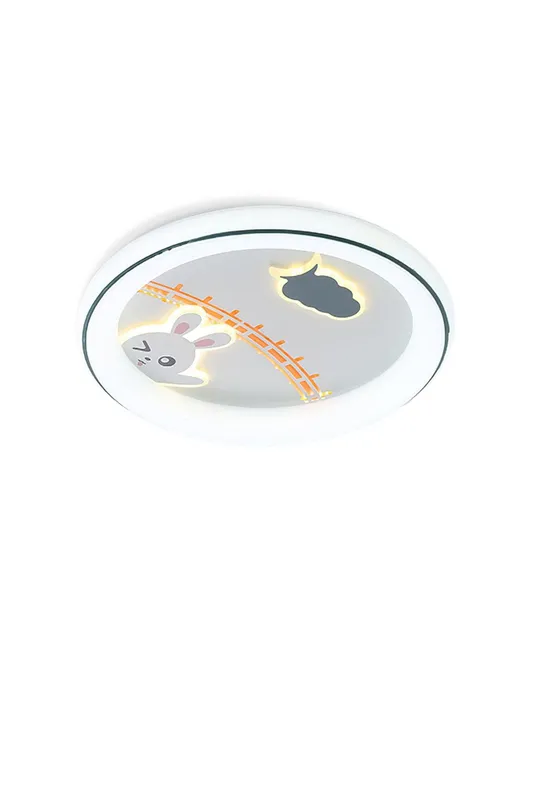 Cute Cartoon White Ceiling Lamp — Samu Lighting LED Post Top Lights 10.0W 3000K