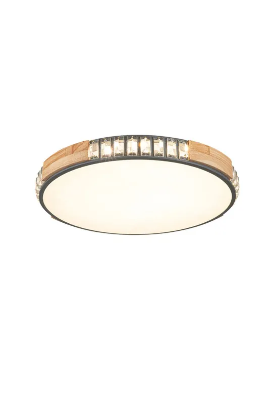 Wooden Alta Crystal Ceiling Light — Samu Lighting LED Post Top Lights 30.0W 3000K