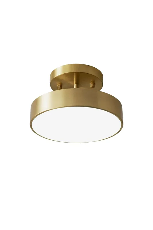 Brass Hero Rotating Ceiling Lamp — Samu Lighting LED Post Top Lights 30.0W 3000K