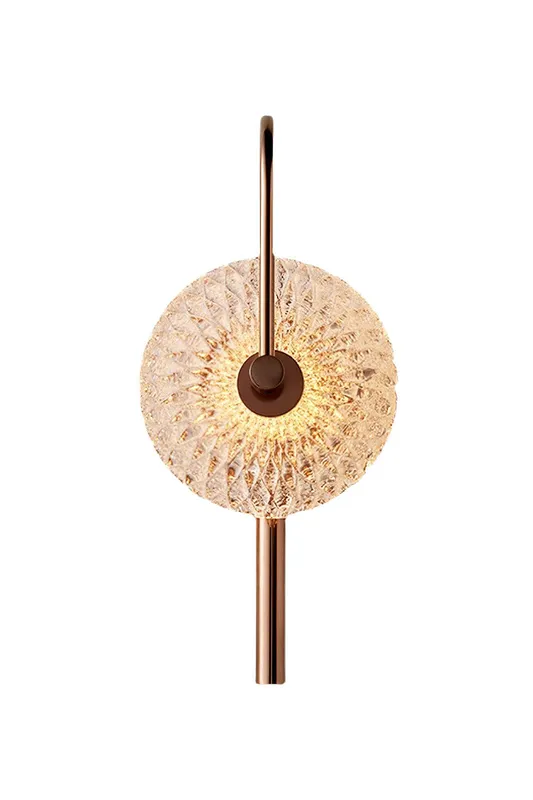Rose Gold Ice Crystal Pattern Wall Lamp — Samu Lighting LED Wall Lights 7.0W 