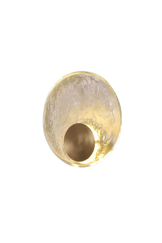 Round Alpes Glass Wall Sconce — Samu Lighting LED Wall Lights 10.0W 
