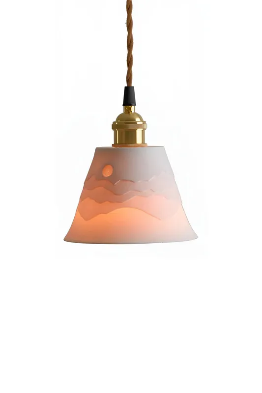 Mountains Shadow Ceramic Pendant Lamp — Samu Lighting LED Landscape Lights 40.0W 