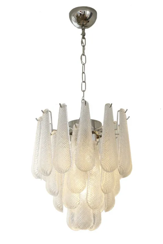 Art Honeycomb Glass Chandelier — Samu Lighting LED Troffers & Panels 40.0W 