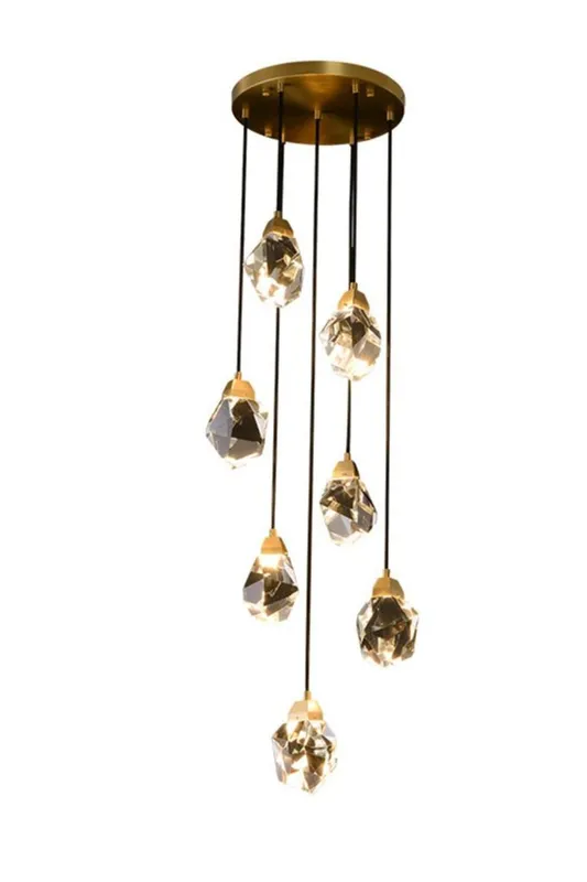 Crystal Pendant Lamp — Samu Lighting LED Troffers & Panels 10.0W 