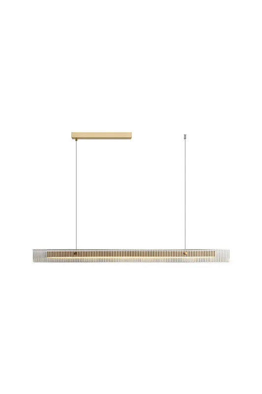 Linear Glass Pendant Light — Samu Lighting LED Linear Lights 60.0W 3300K