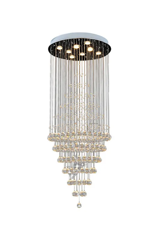Ring Crystal Chandelier — Samu Lighting LED Troffers & Panels 50.0W 