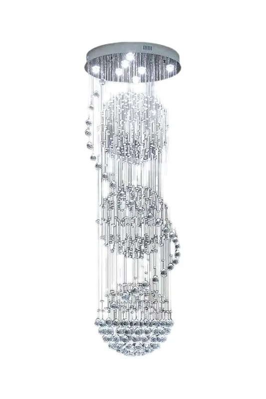 Three Sphere Crystal Chandelier — Samu Lighting LED Troffers & Panels 5.0W 