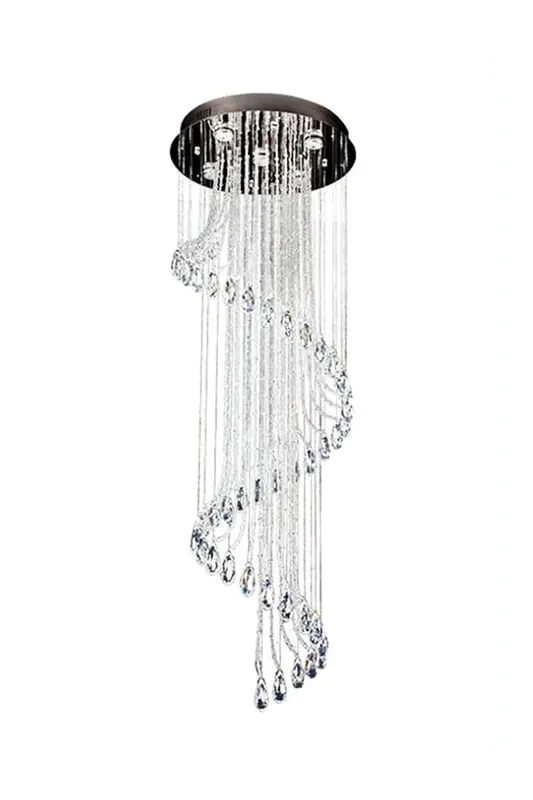 Spiral Crystal Chandelier — Samu Lighting LED Troffers & Panels 5.0W 
