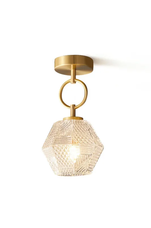 Diamond Cut Art Deco Ceiling Light — Samu Lighting LED Troffers & Panels 15.0W 