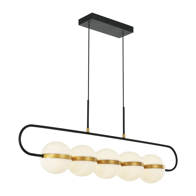 Tagliato 5 Head Linear Pendant — Kuzco Lighting LED Linear Lights  3000K