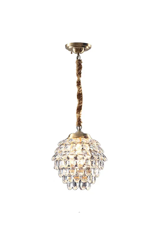 Roxanne Crystal Pendant Light — Samu Lighting LED Troffers & Panels 15.0W 