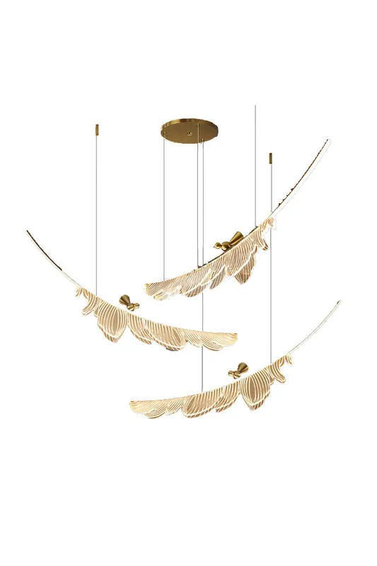 Hummingbird Chandelier — Samu Lighting LED Troffers & Panels 60.0W 