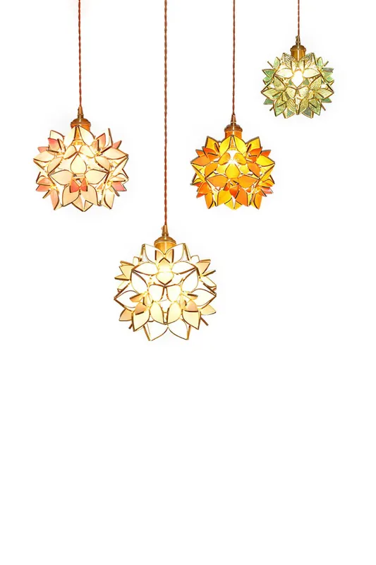 Capiz Pendant Lamp — Samu Lighting LED Troffers & Panels 40.0W 