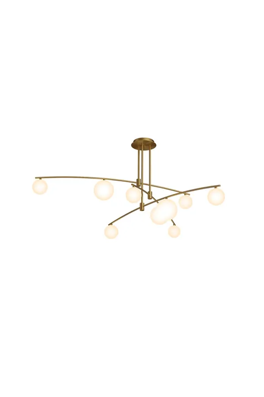 Modern Long Arm Chandelier — Samu Lighting LED Troffers & Panels 5.0W 