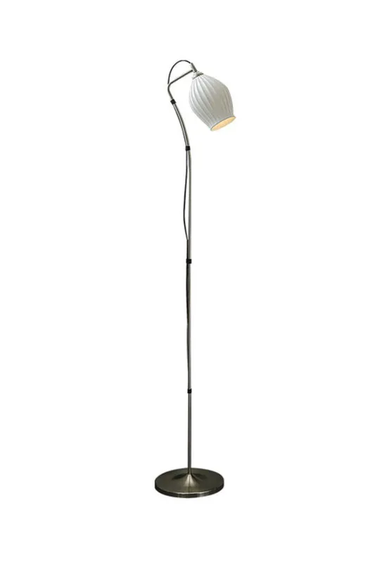 Ceramic Ribbed Floor Lamp — Samu Lighting LED Troffers & Panels 15.0W 