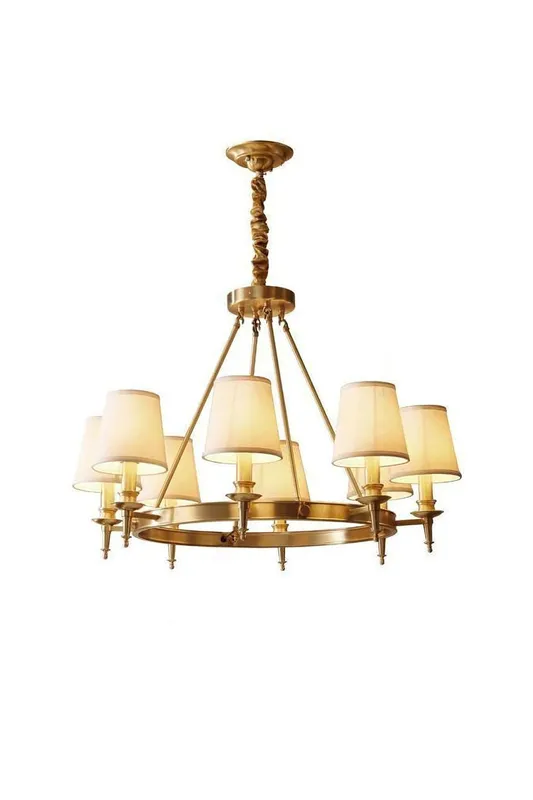 Antique Brass Chandelier — Samu Lighting LED Troffers & Panels 15.0W 