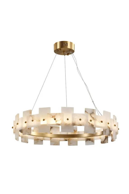 Alabaster Halo Chandelier — Samu Lighting LED Troffers & Panels 42.0W 
