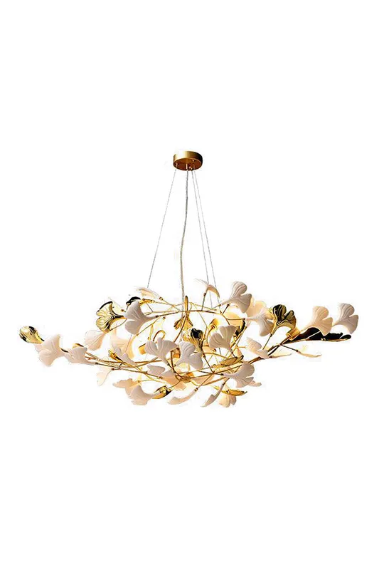 Cermaic Leaf Gingko Chandelier S — Samu Lighting LED Troffers & Panels 5.0W 