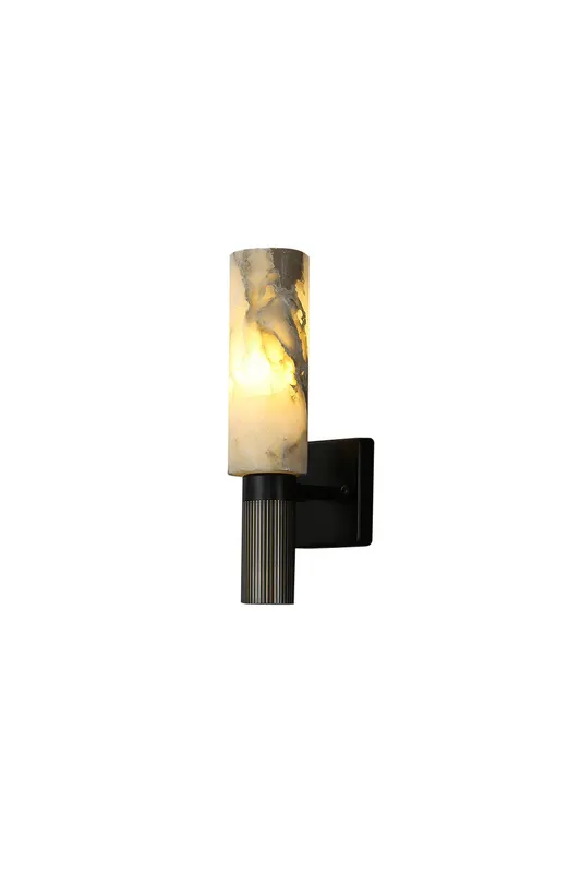Torch Alabaster Sconce — Samu Lighting LED Troffers & Panels 15.0W 