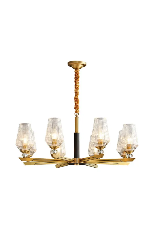 Orrefors Brass Chandelier — Samu Lighting LED Troffers & Panels 15.0W 