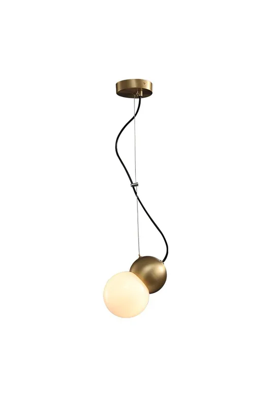 Ball Brass Pendant Lamp — Samu Lighting LED Troffers & Panels 5.0W 